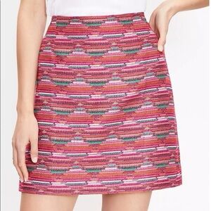NWT Loft Ikat Jacquard Mini Skirt